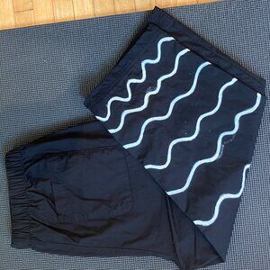 Muji pants hand painted